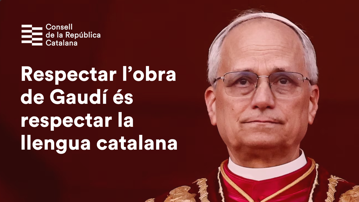 Respectar l’obra de Gaudí és respectar la llengua catalana