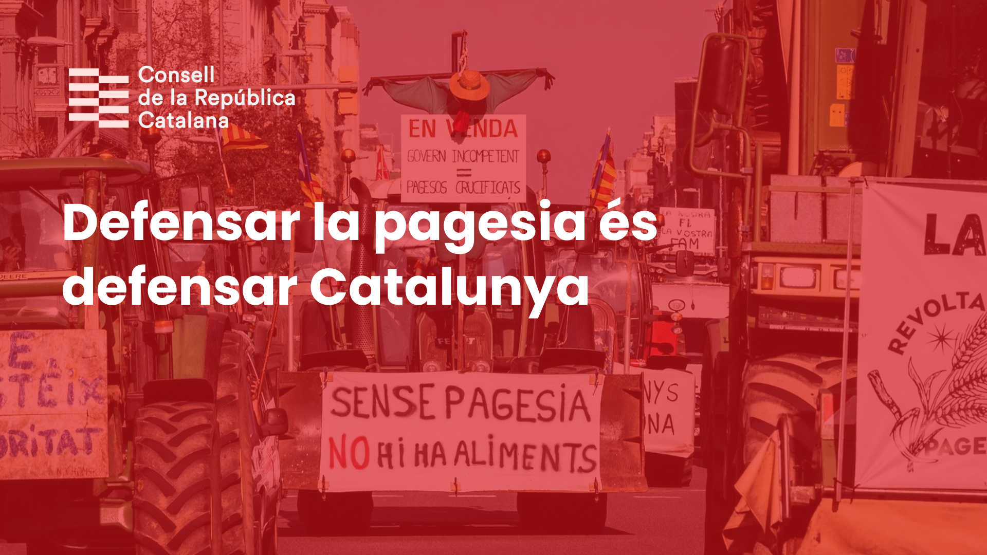 Defensar la pagesia és defensar Catalunya