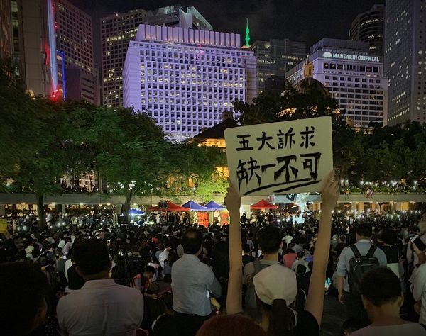 Comunicat sobre la situació política a Hong Kong