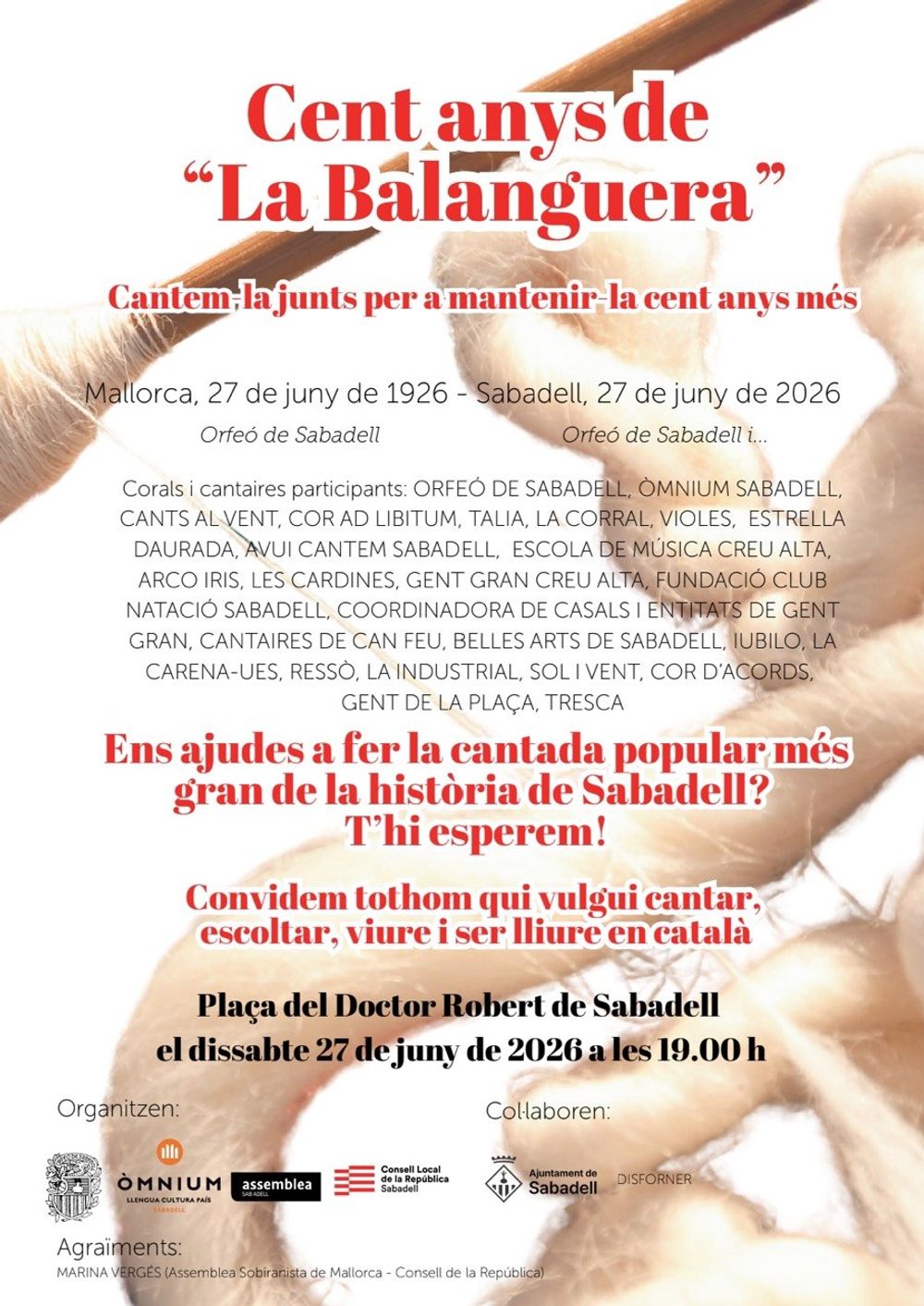 Cent anys de la Balanguera 