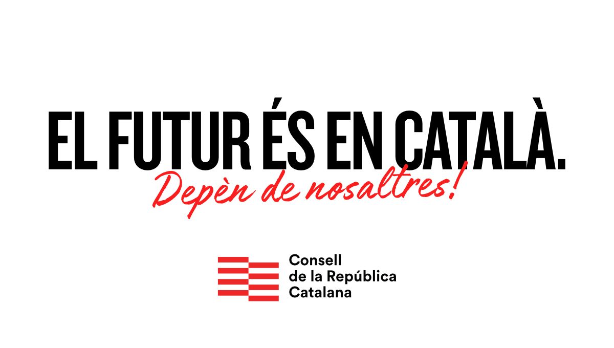 El futur és en català. Depèn de nosaltres!