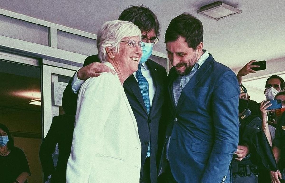 Roda de Premsa del president Puigdemont a l’Alguer
