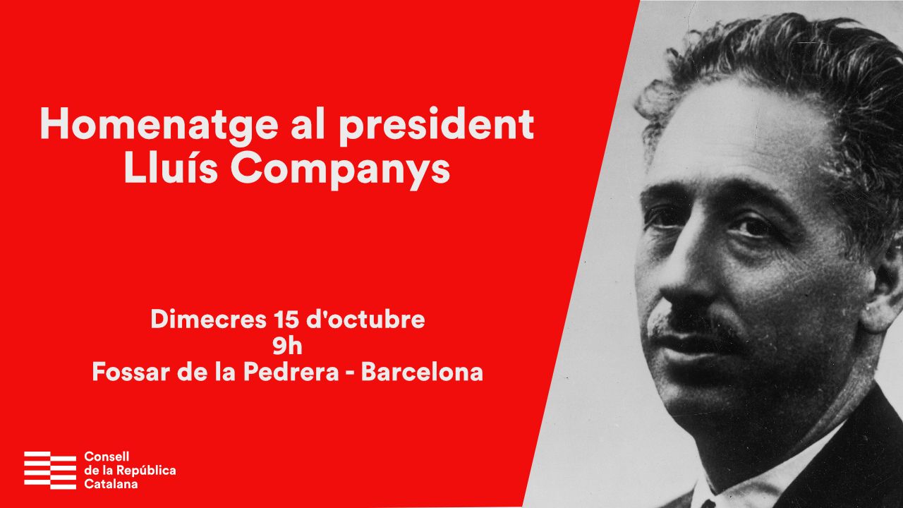 Homenatge al president Lluís Companys