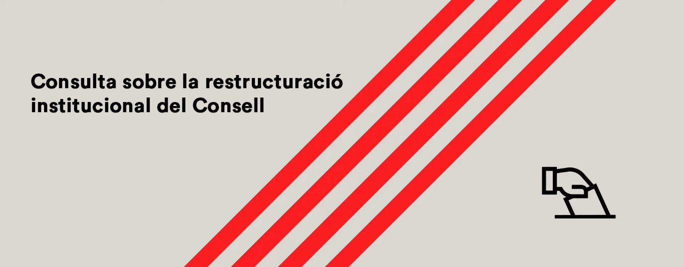 Comença la Consulta proposada pel Govern sobre la reestructuració institucional del Consell