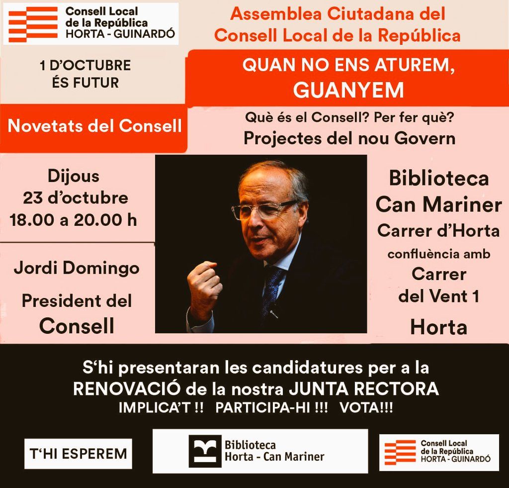 Assemblea Ciutadana a Horta-Guinardó