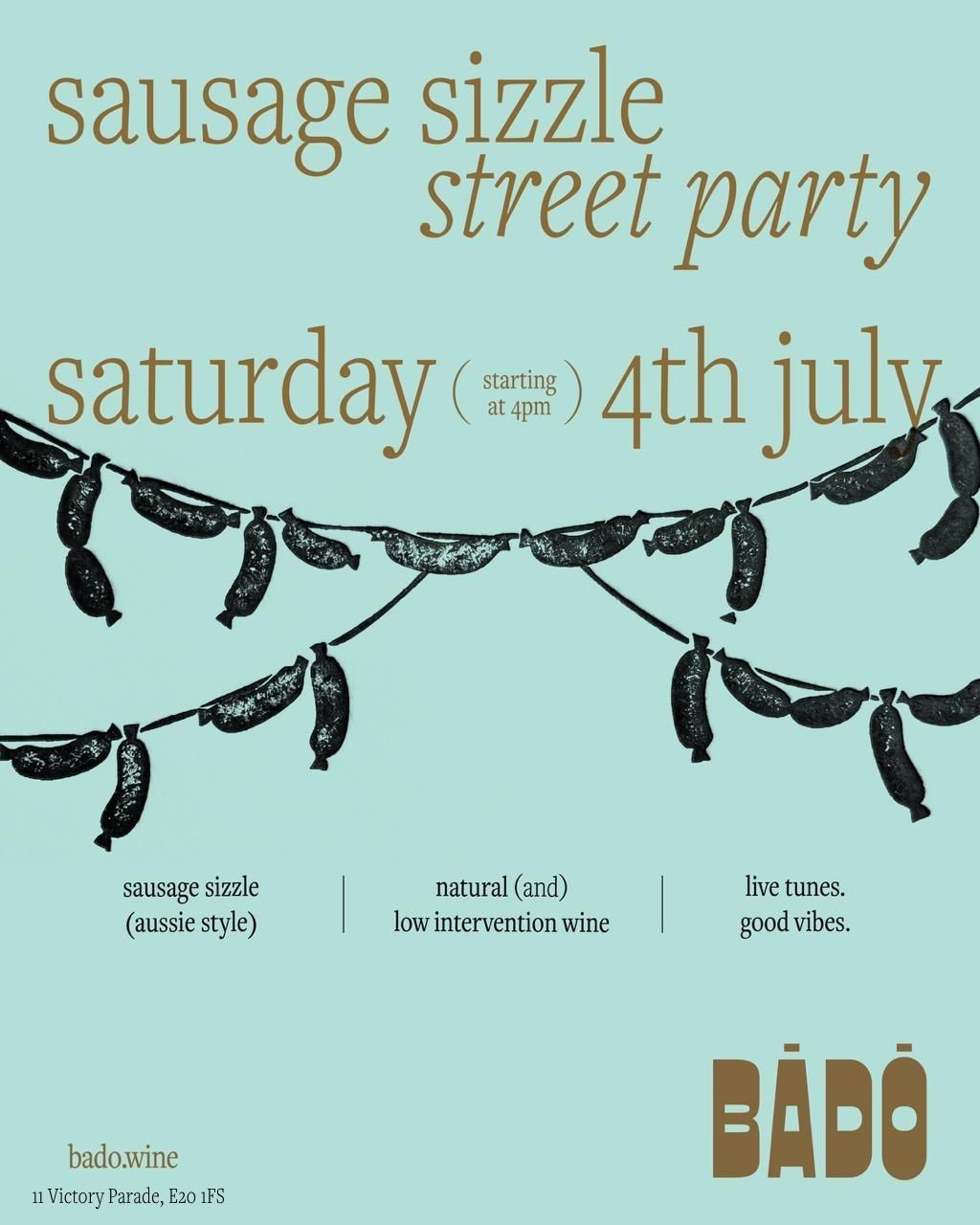 Bado Grand Opening & Sausage Sizzle