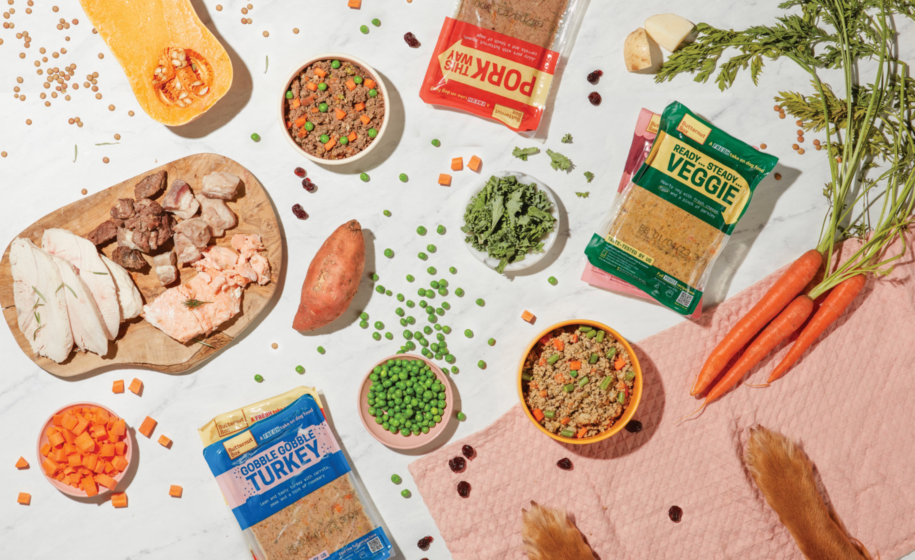 50% off your first two Butternut Box deliveries