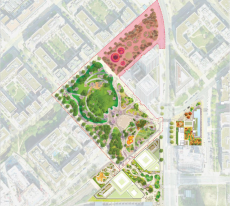 Belvedere location plan