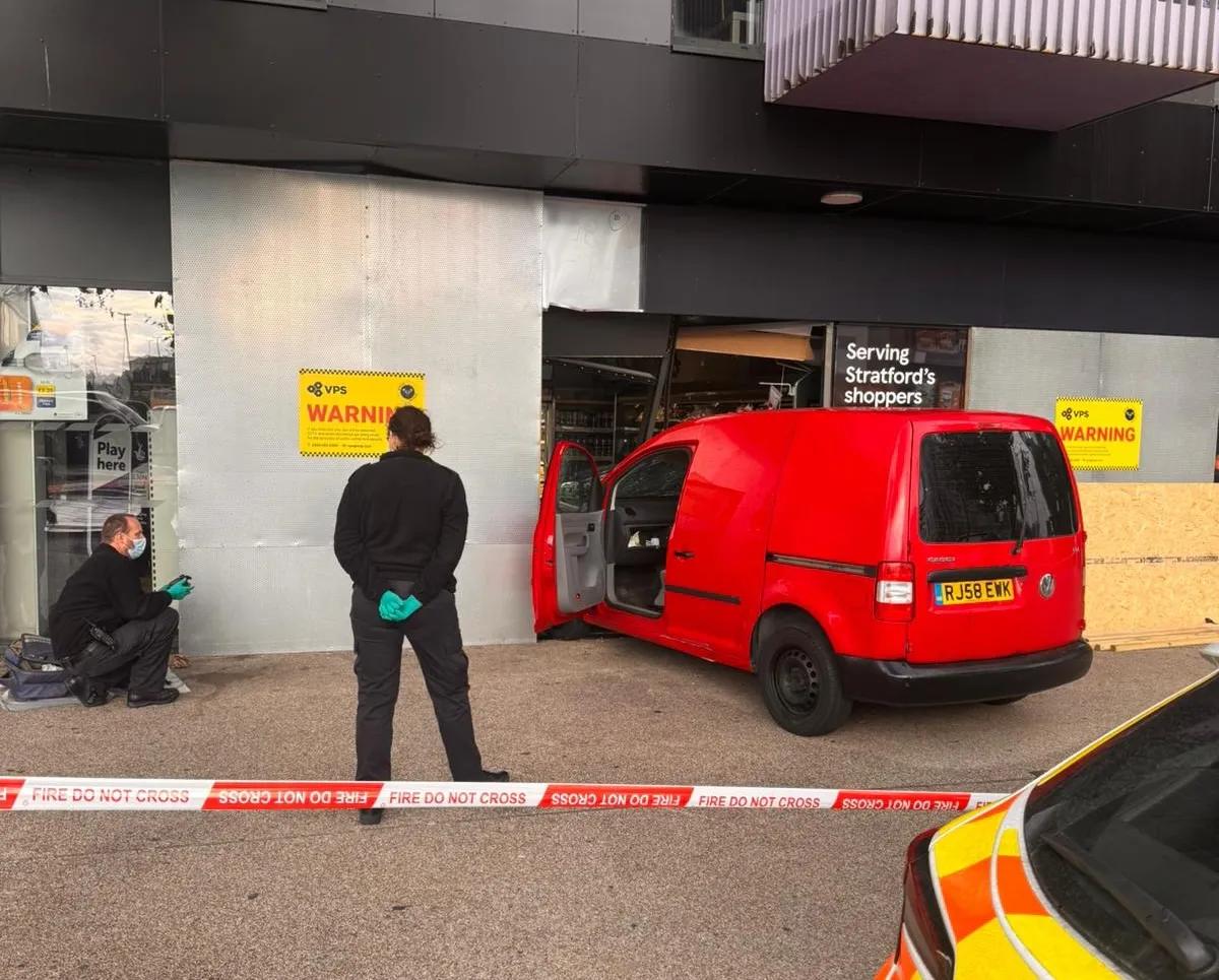 Who keeps driving cars into this Tesco Express?