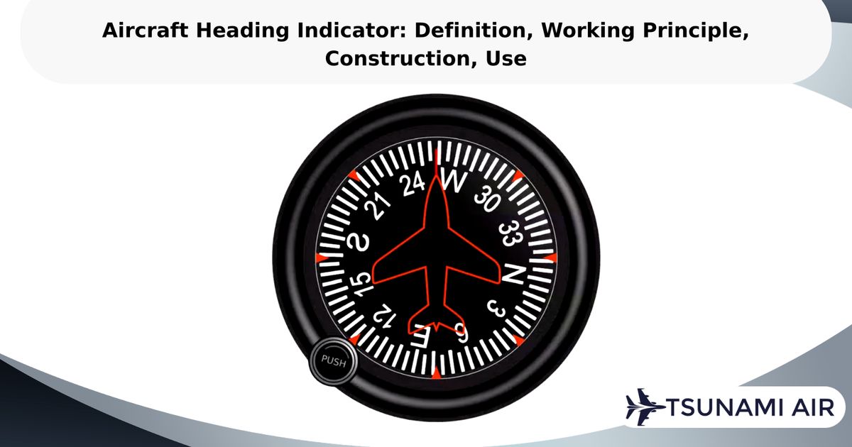 Aircraft Heading Indicator: Definition, Working Principle, Construction ...
