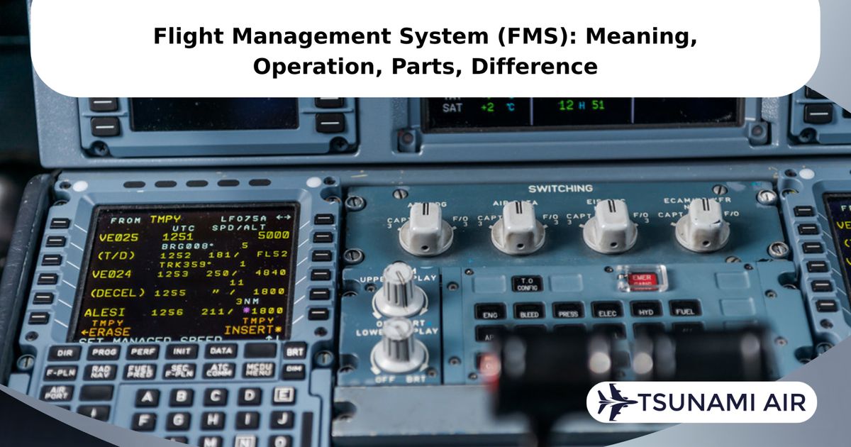 Fms Database Flight Management System (FMS): Meaning, Operation, Parts, Difference