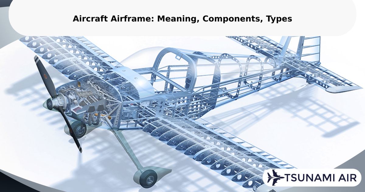 Aircraft Airframe: Meaning, Components, Types