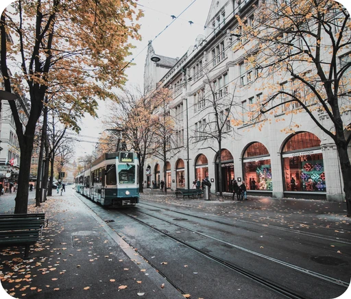 European city street