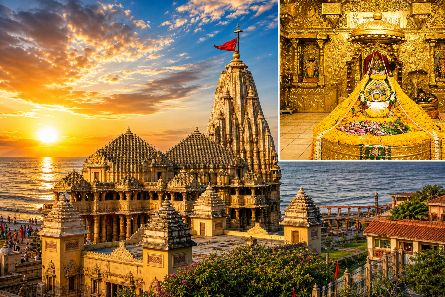 Dwarka – Somnath Tour from Ahmedabad 