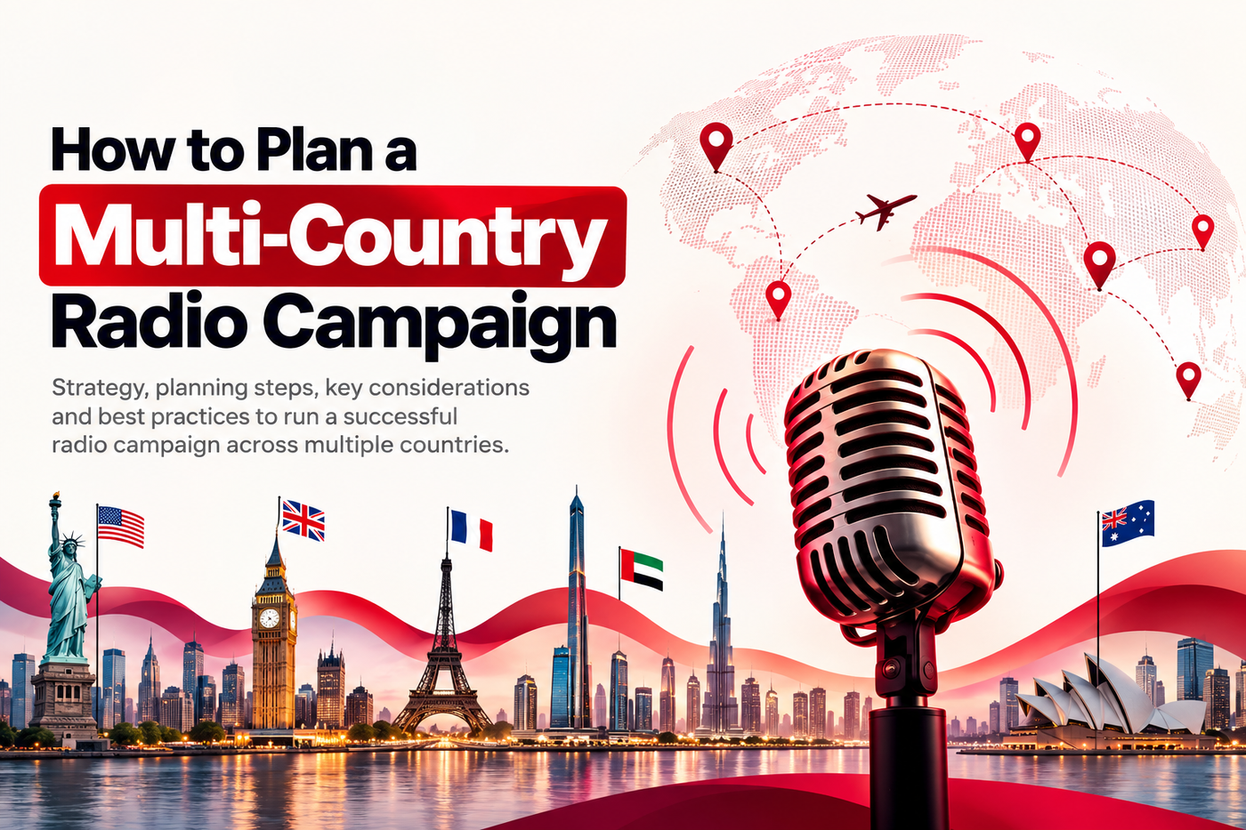 How to Plan a Multi-Country Radio Campaign