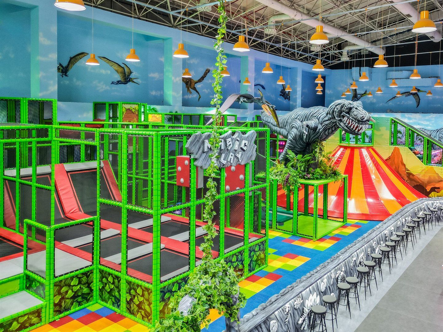 Softplay-Bereich