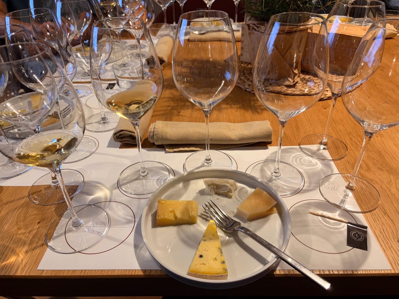 La verticale di Garganega vulcanica di Corte Capitelli