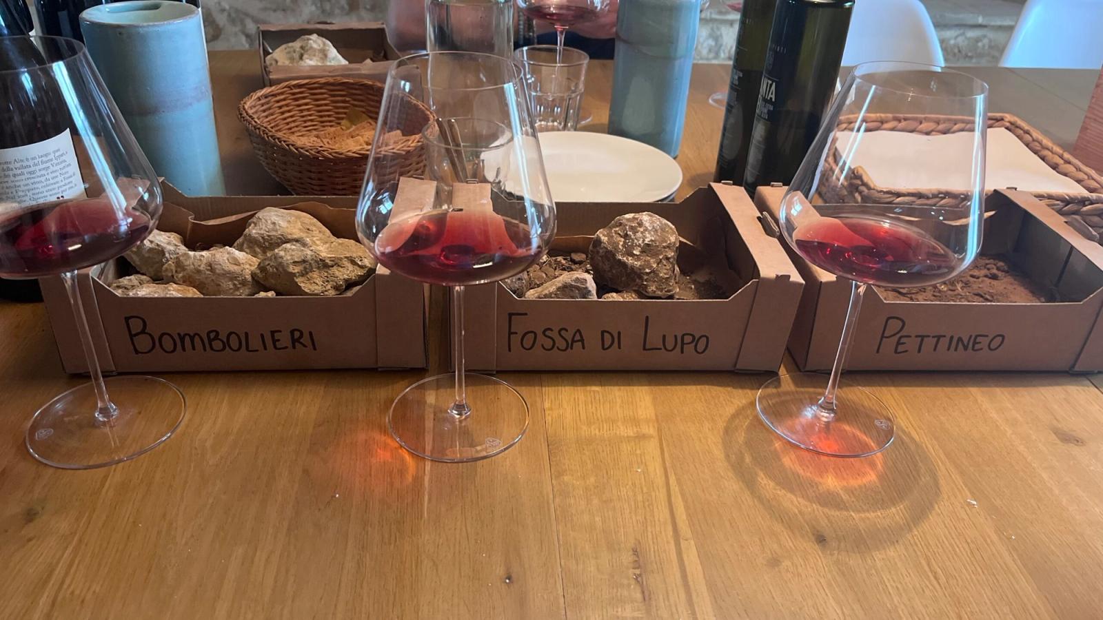 Degustazione da Arianna Occhipinti a Vittoria