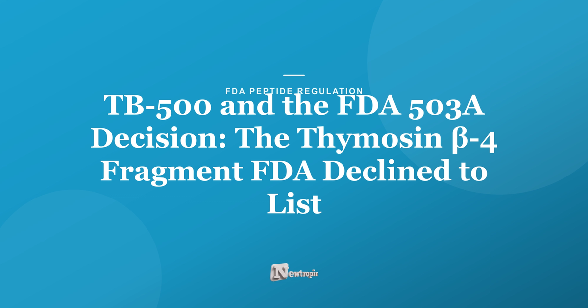 fda 503a bulks list peptides bpc-157 may take an important step toward opening the peptide floodgates this week $HIMS Stock: FDA Panel Recommends