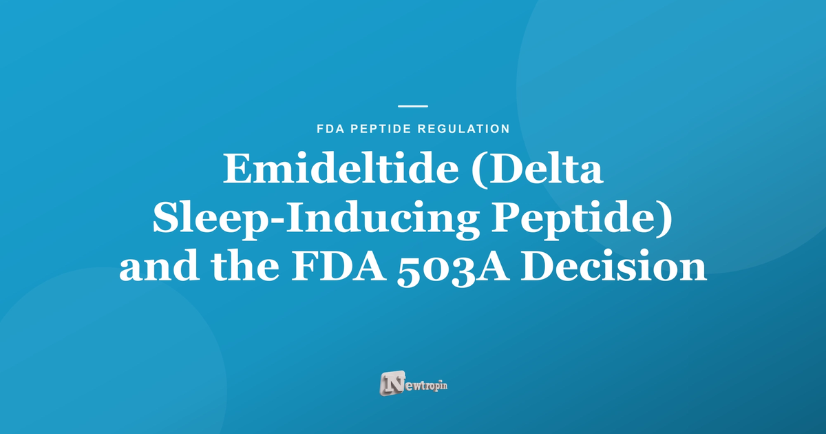 dsip peptide fda approved 10mg Research-Grade Compound Peptide Therapy: A Physician's Guide
