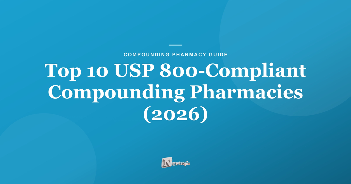 Top 10 USP 800-Compliant Compounding Pharmacies (2026)