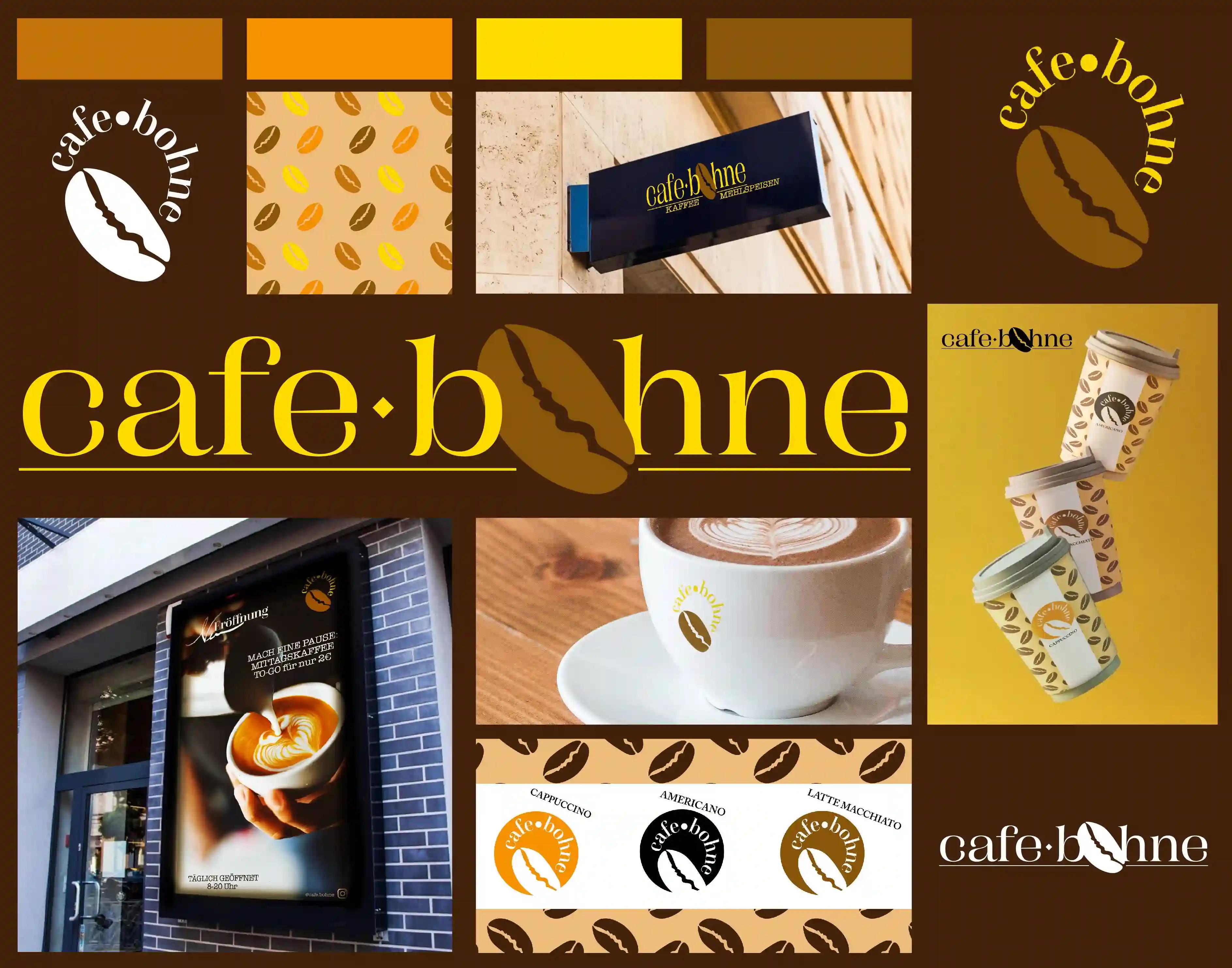 Cafe Brand Design Poster