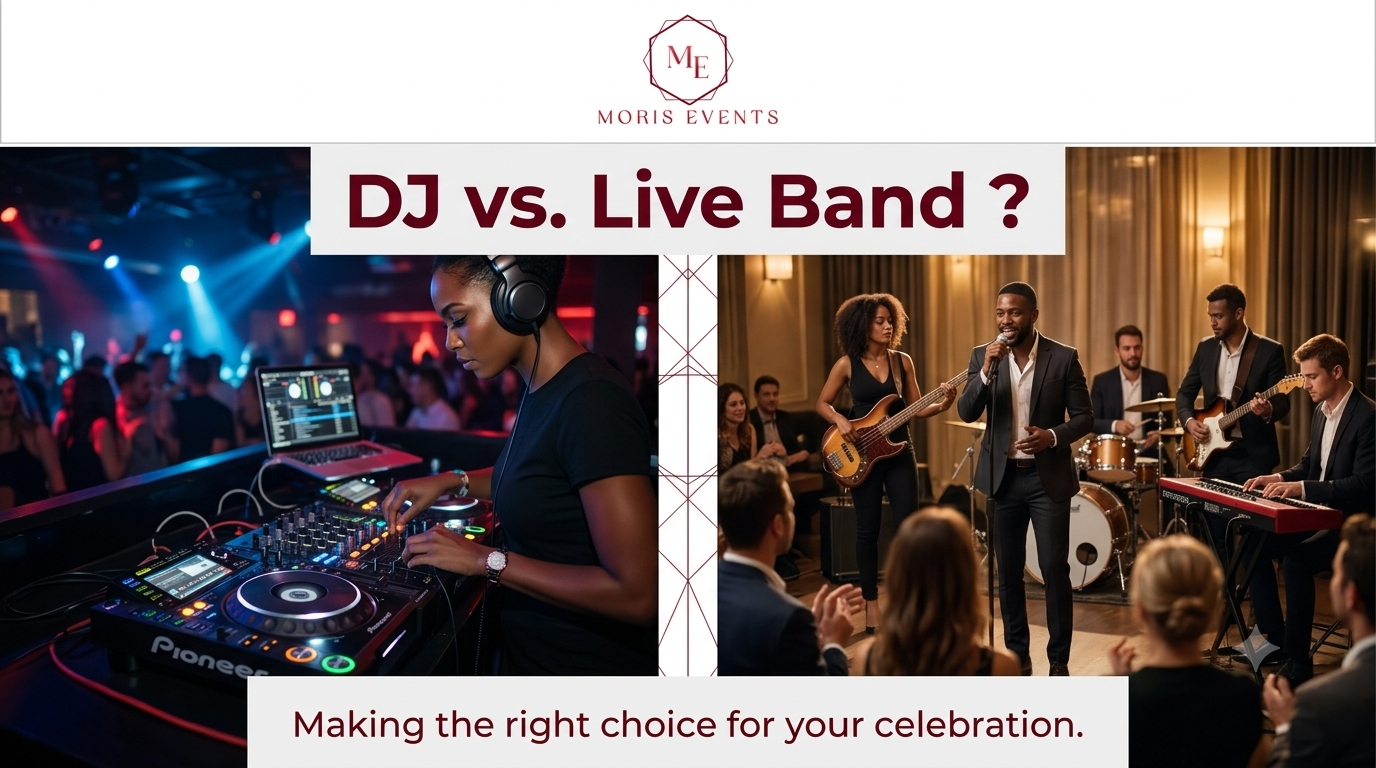 DJ vs. Live Band: Which One Suits Your Event Vibe in Mauritius?