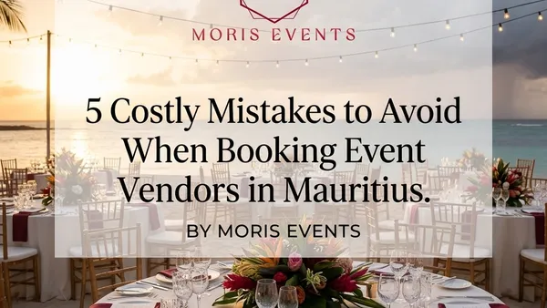 5 Costly Mistakes to Avoid When Booking Event Vendors in Mauritius