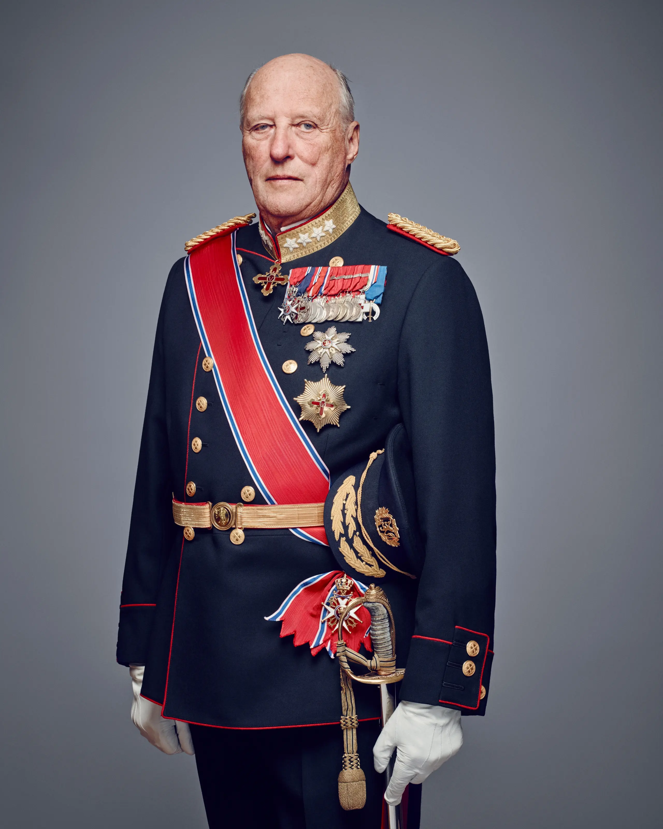 Portrett av Kong Harald V