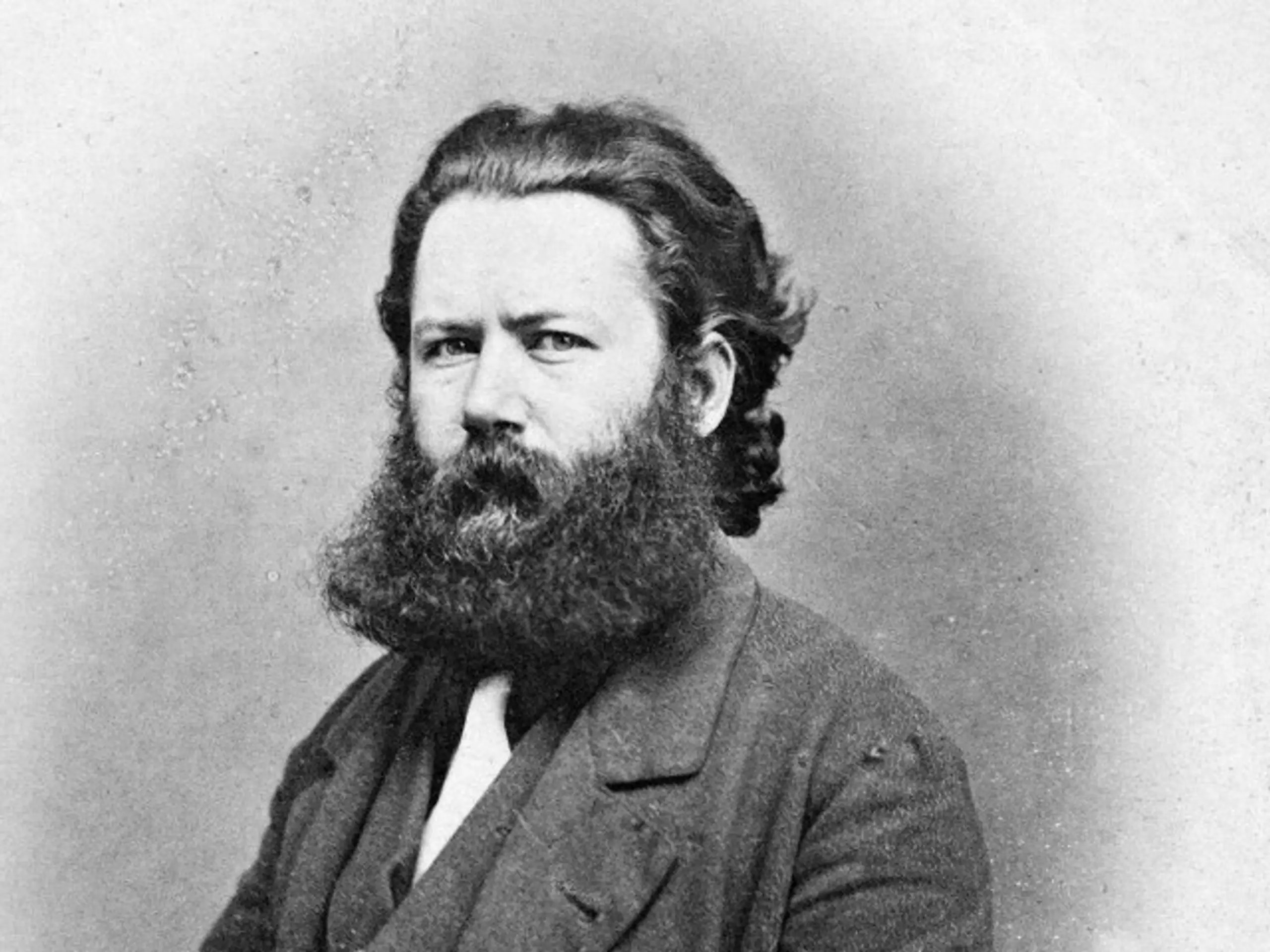 Portrett av en ung Henrik Ibsen