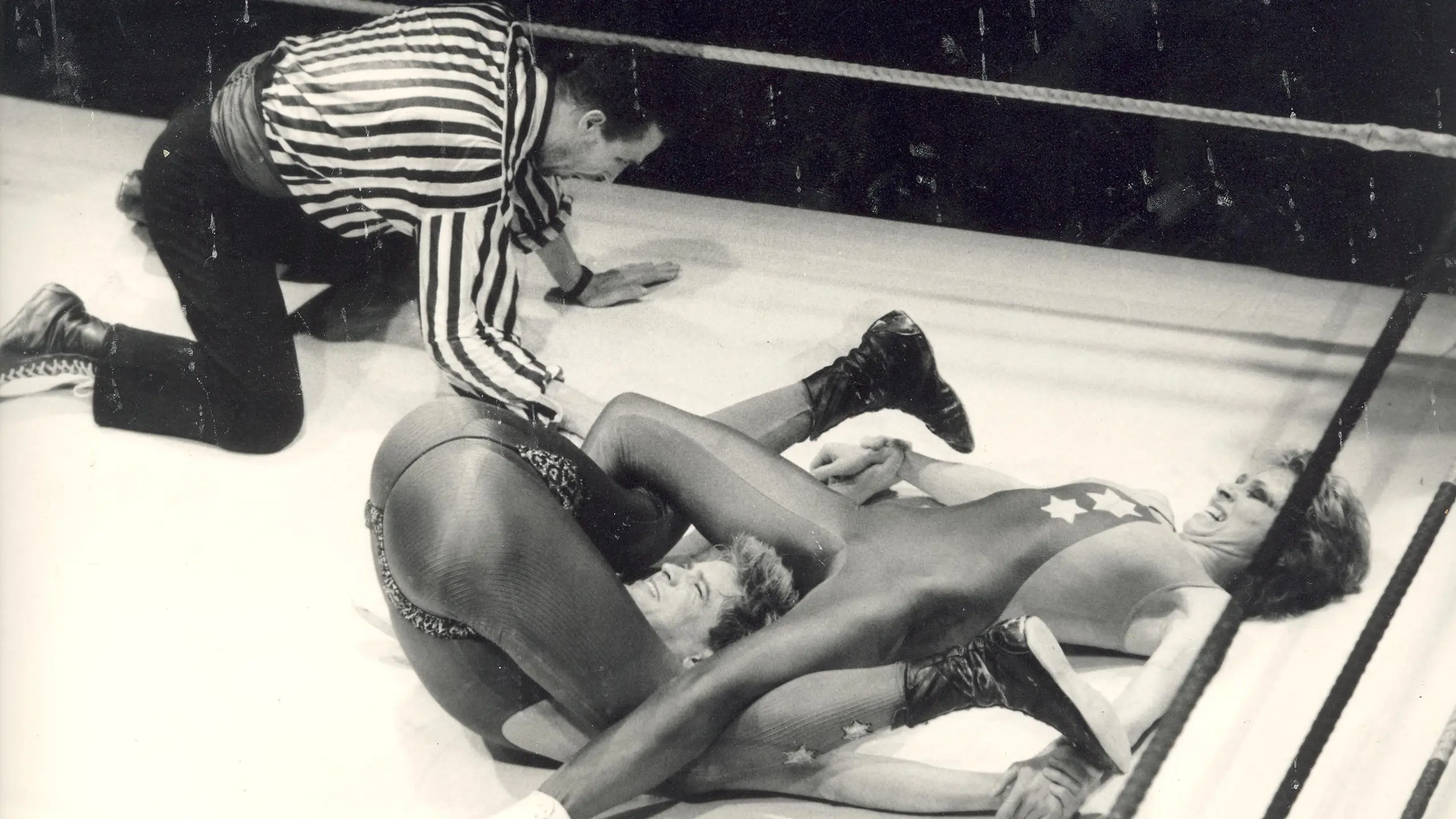 Skuespillere som bryter i en boksering