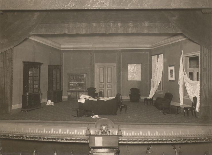 Bilde av scenen under En folkefiende