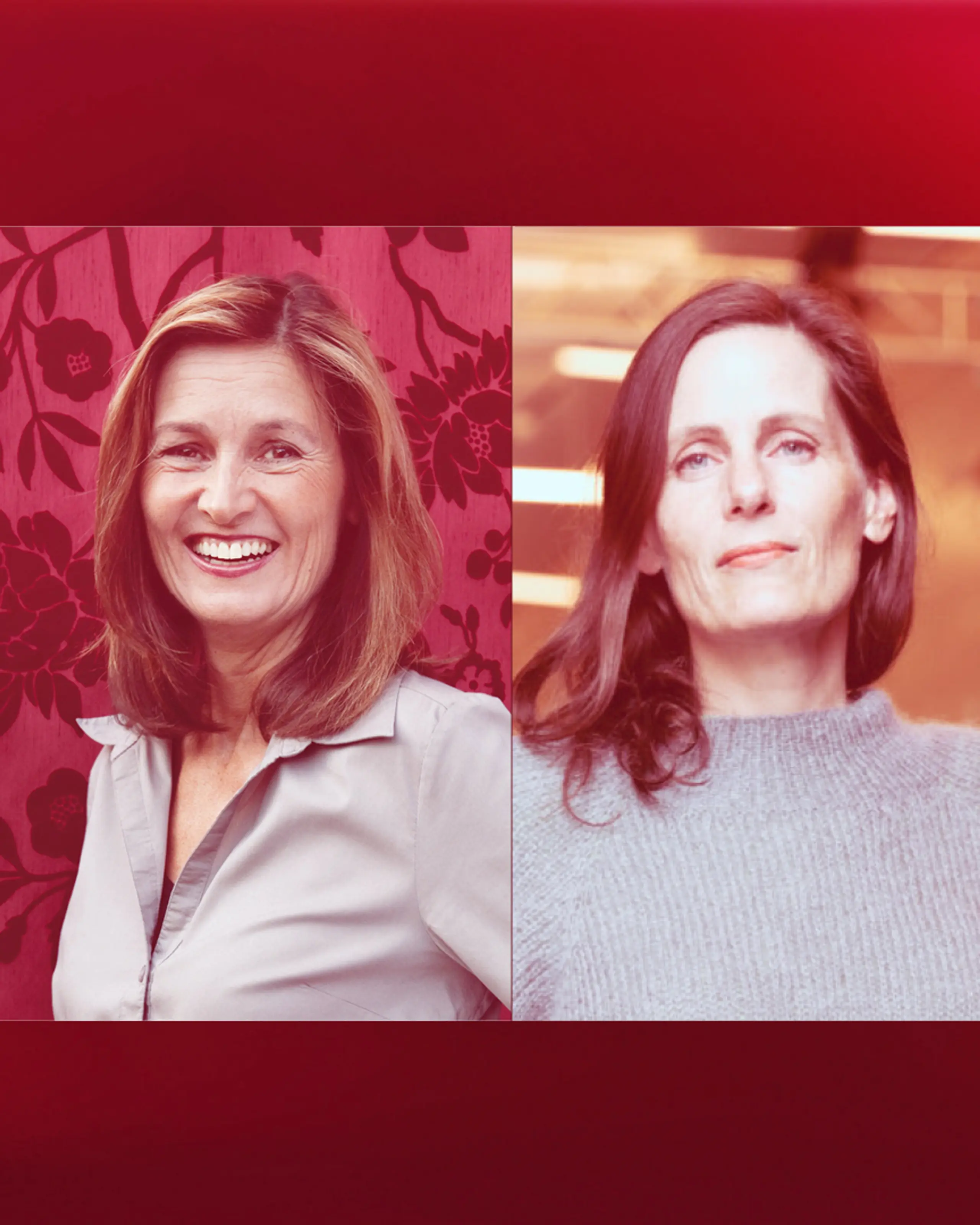 Portrett av to kvinner