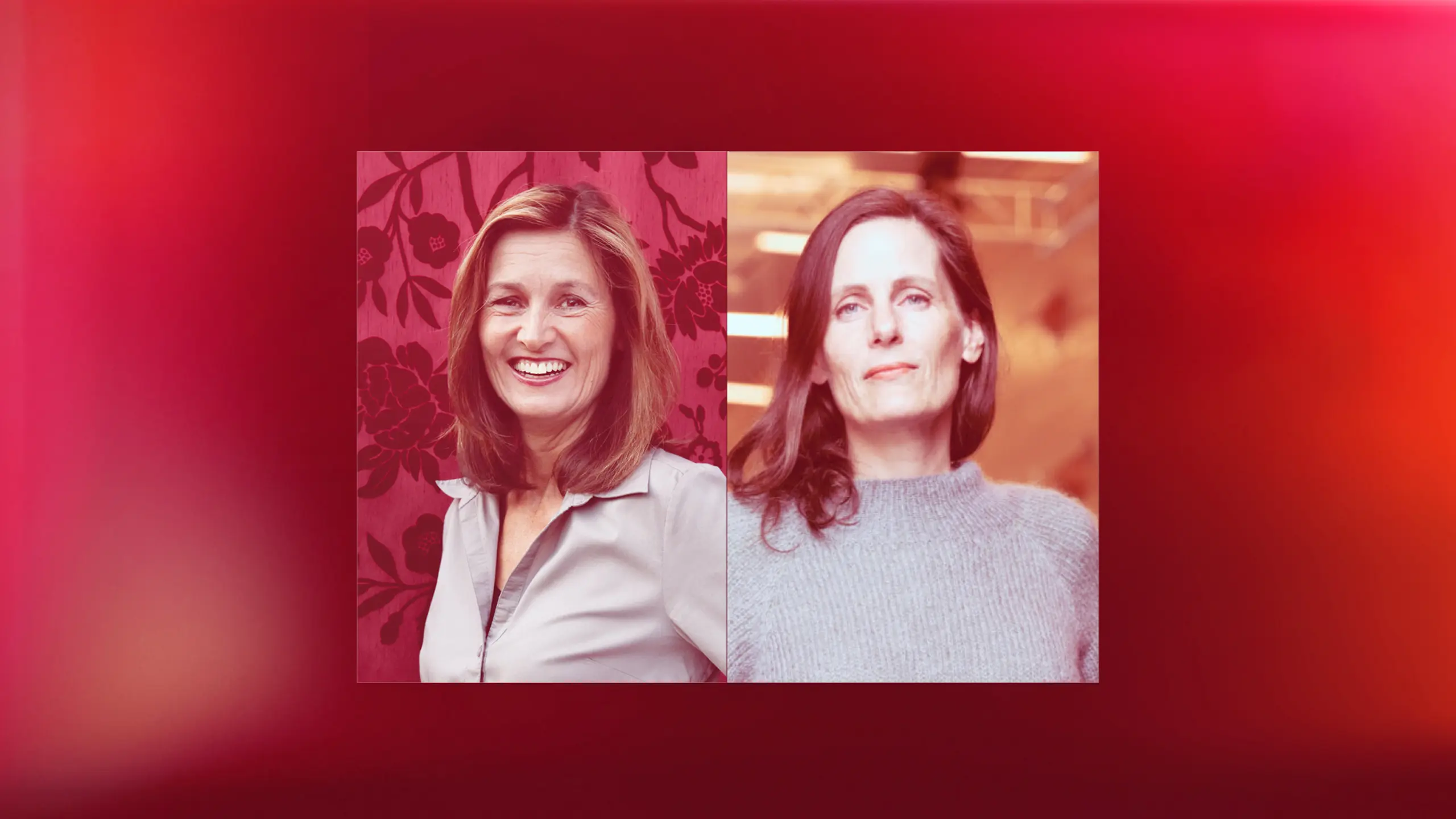 Portrett av to kvinner