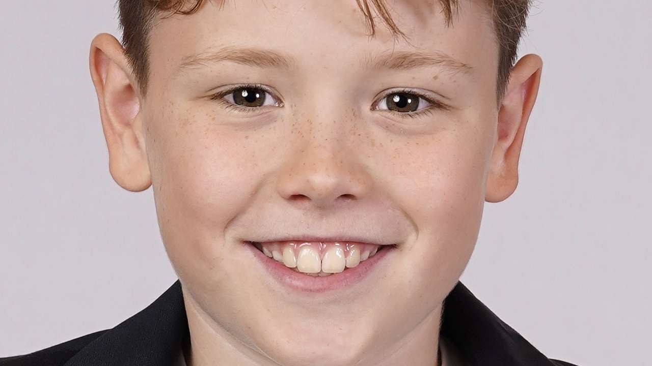 Portrett av gutt