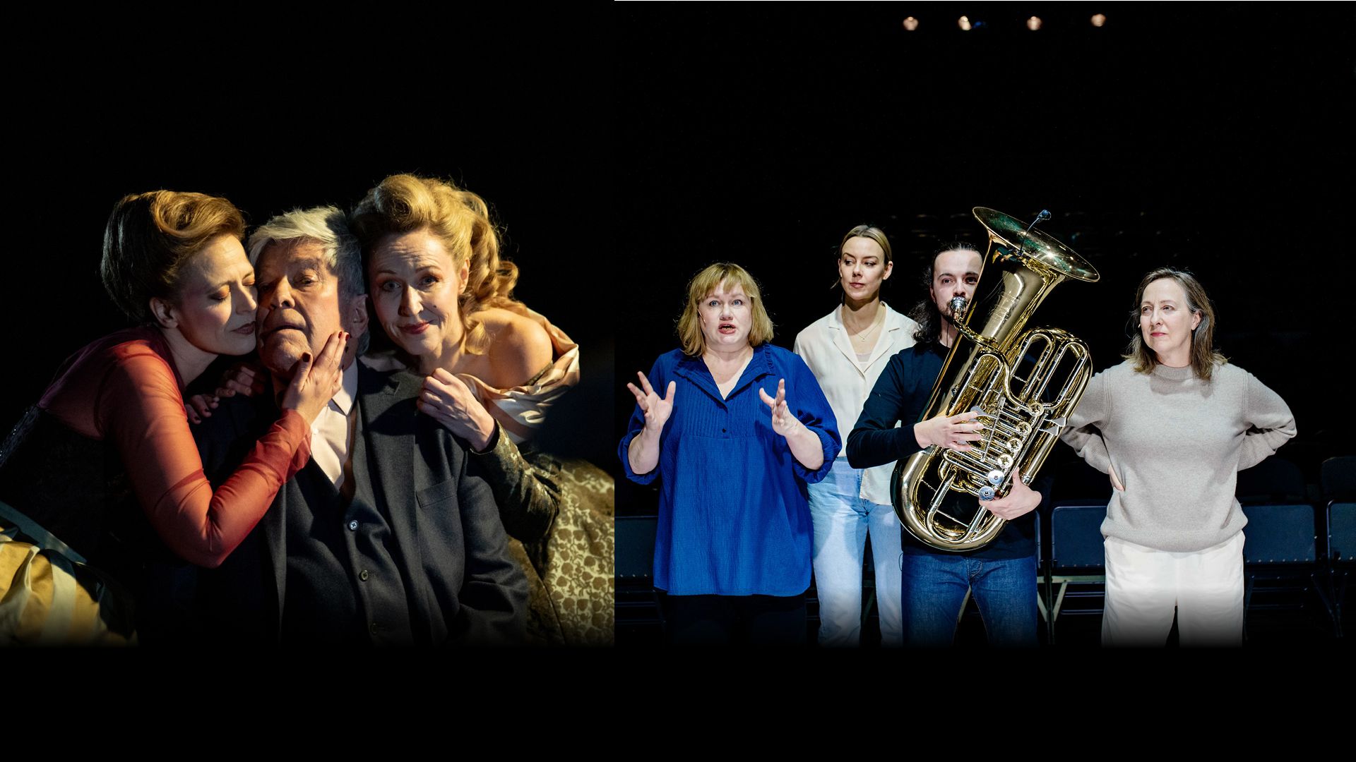 Collage fra Lygre-forestillinger