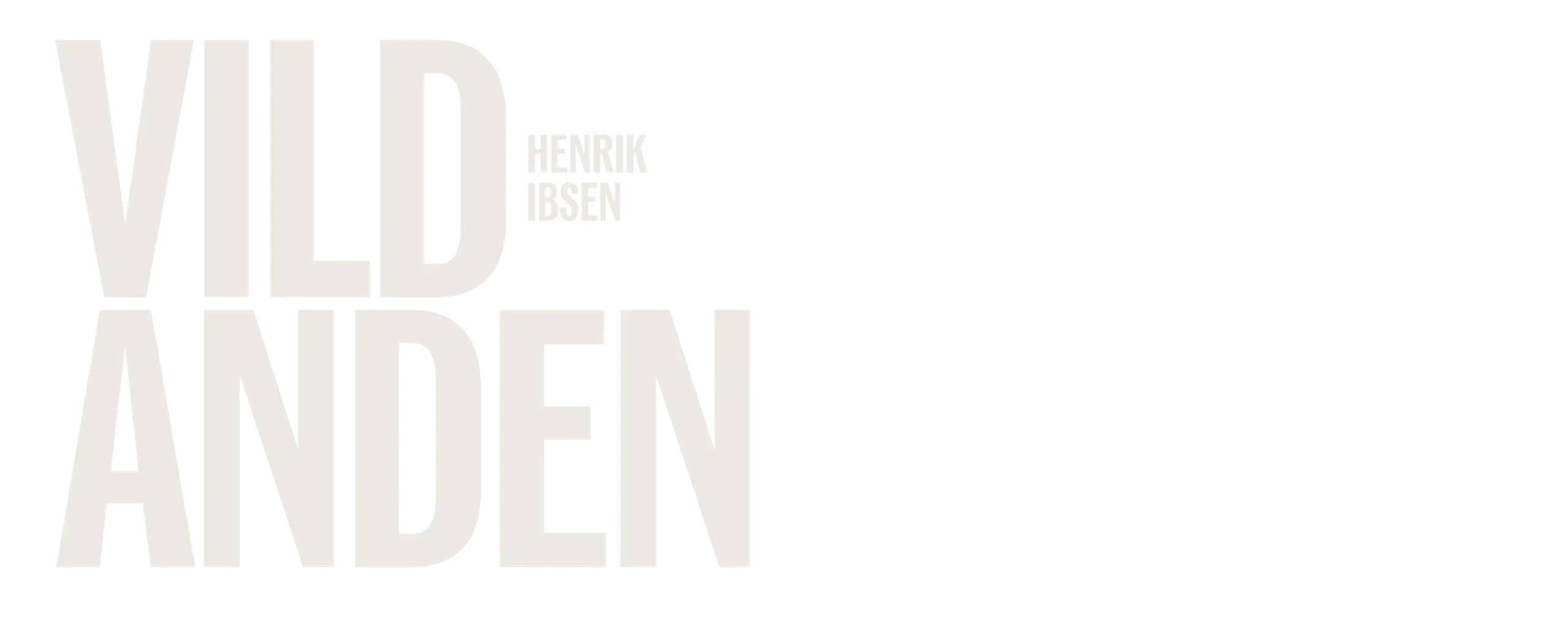 Tekst Vildanden Henrik Ibsen