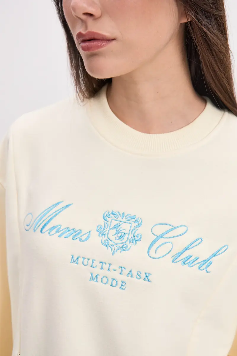 Костюм ((Moms club)) Сливочный — фото 6