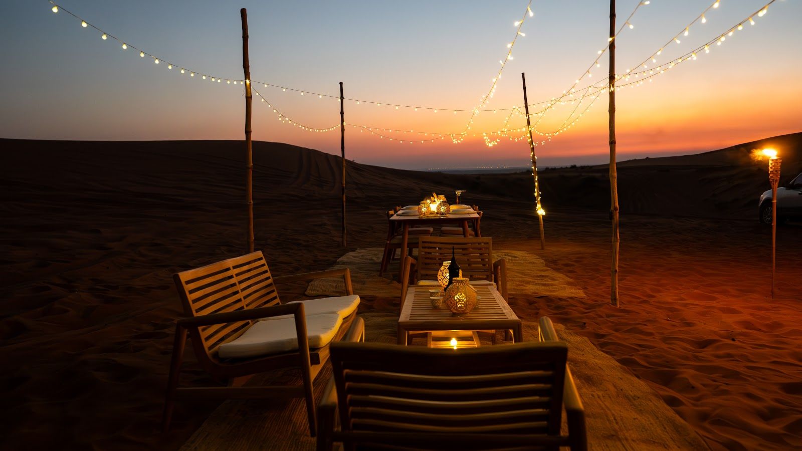 What to Expect on the Night - A Private Desert Dinner in Dubai: The Romantic Night Out