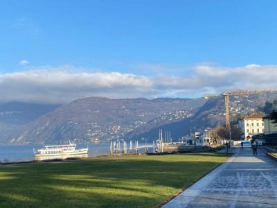 Das wunderschöne Seeufer von Luino