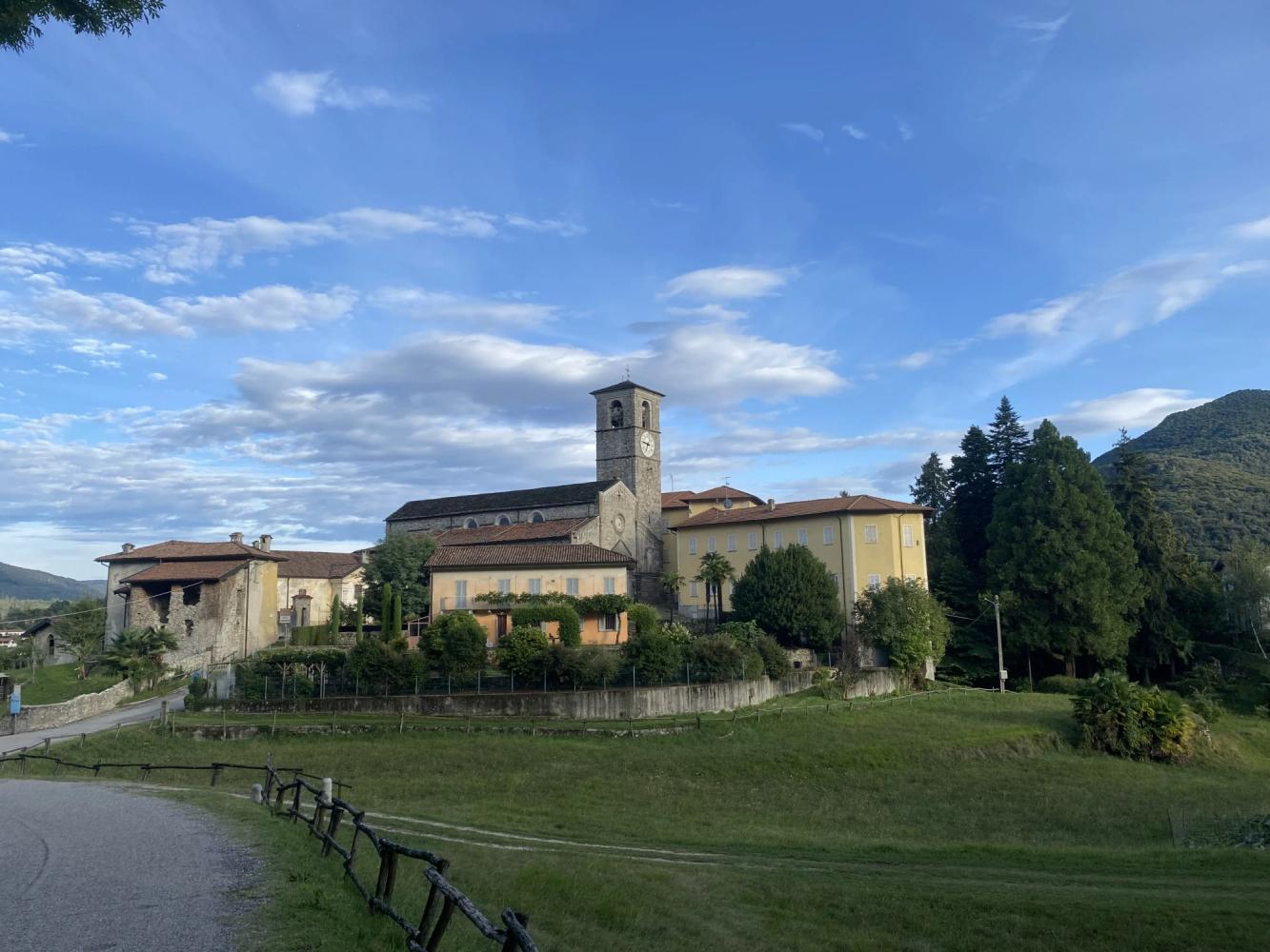 Brezzo di Bedero, Rectory, by day