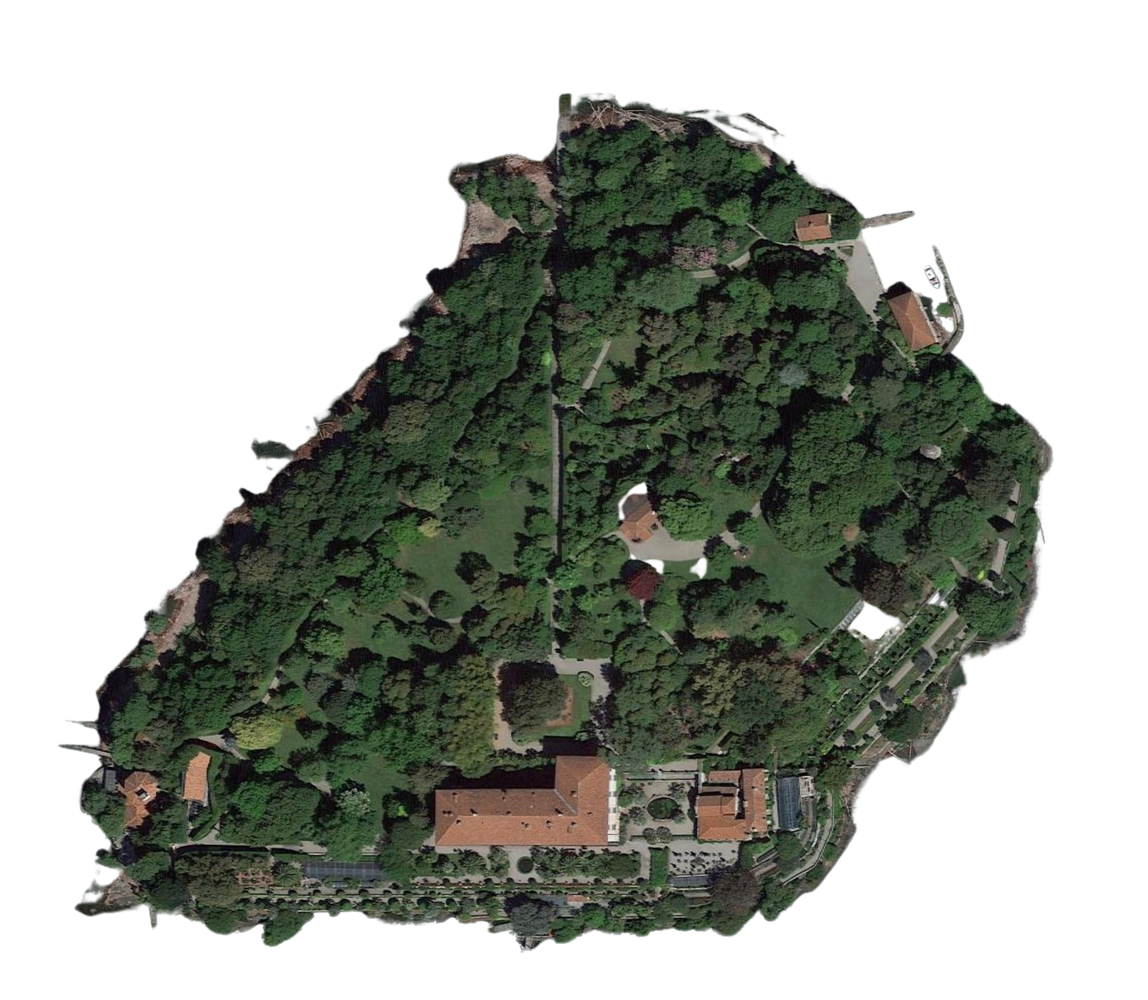 Image satellite de Isola Madre