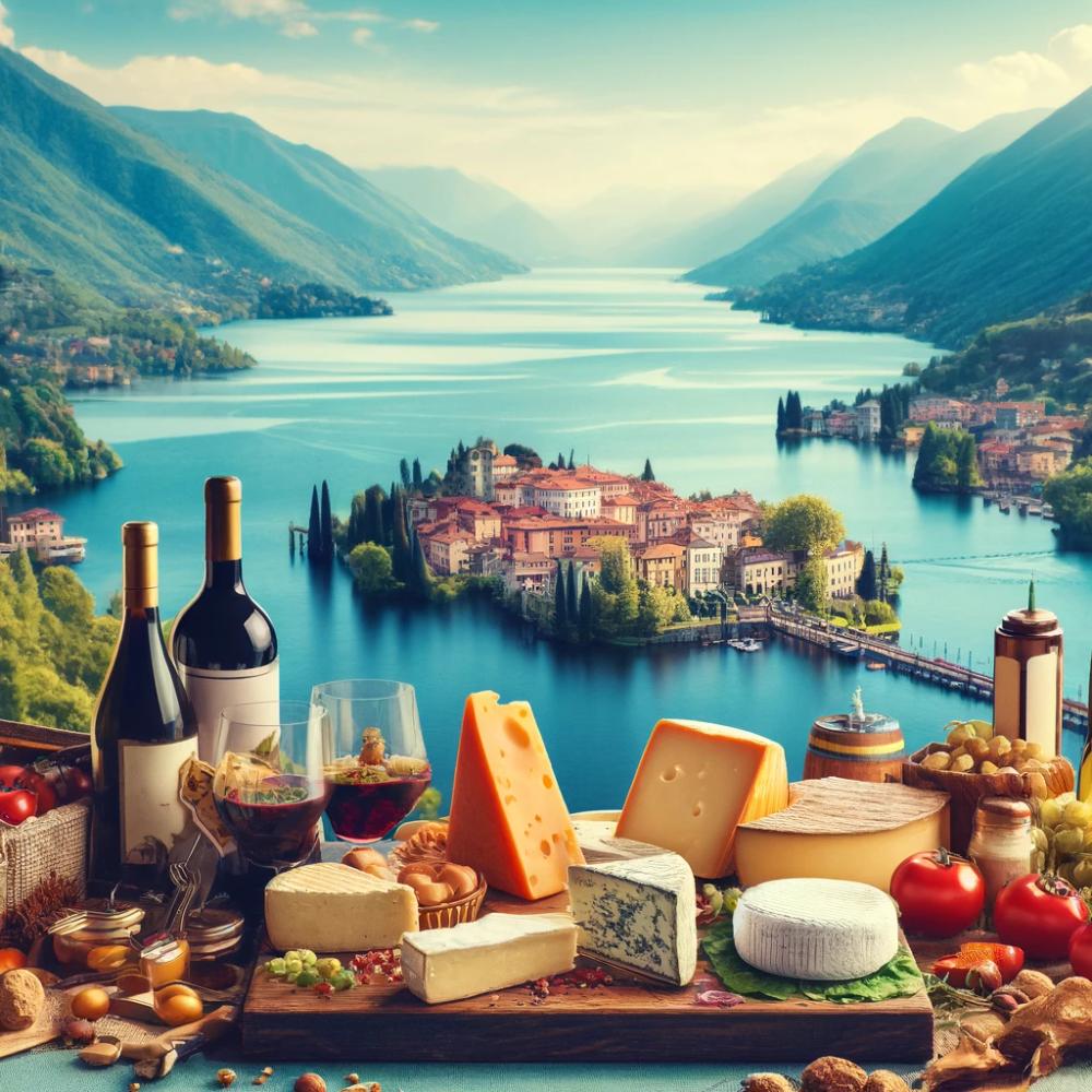 Local Products of Lake Maggiore Imagined by Artificial Intelligence