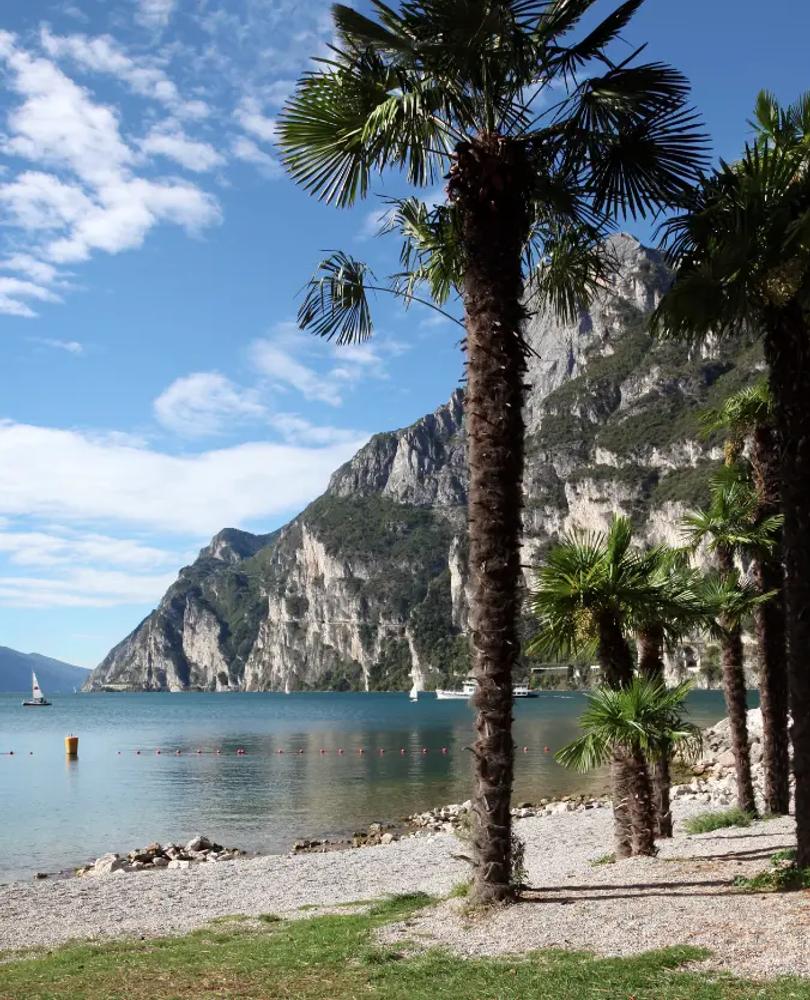 Wonderful Beach on Lake Garda