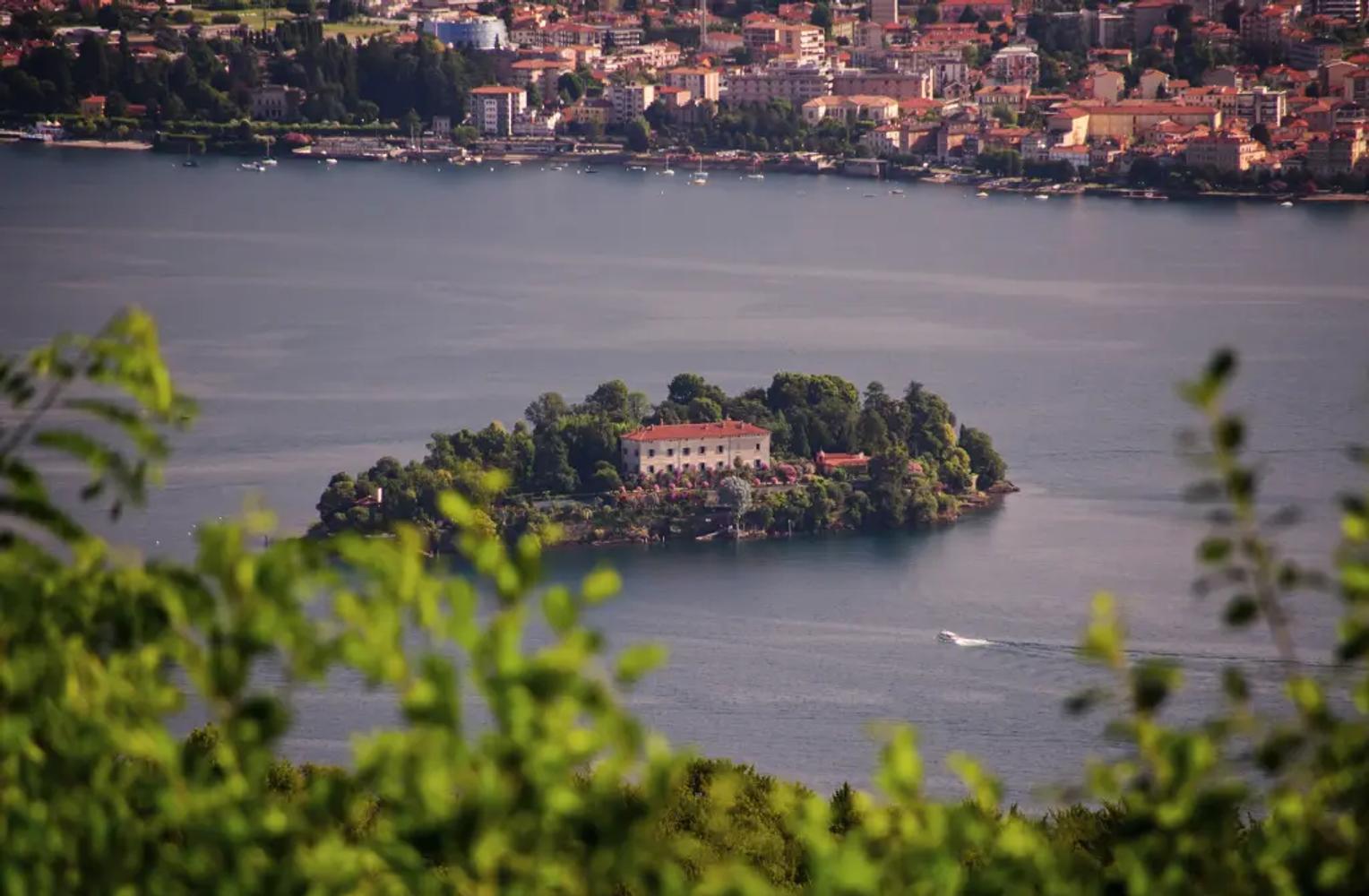 Blick auf die Isola Madre des Lago Maggiore