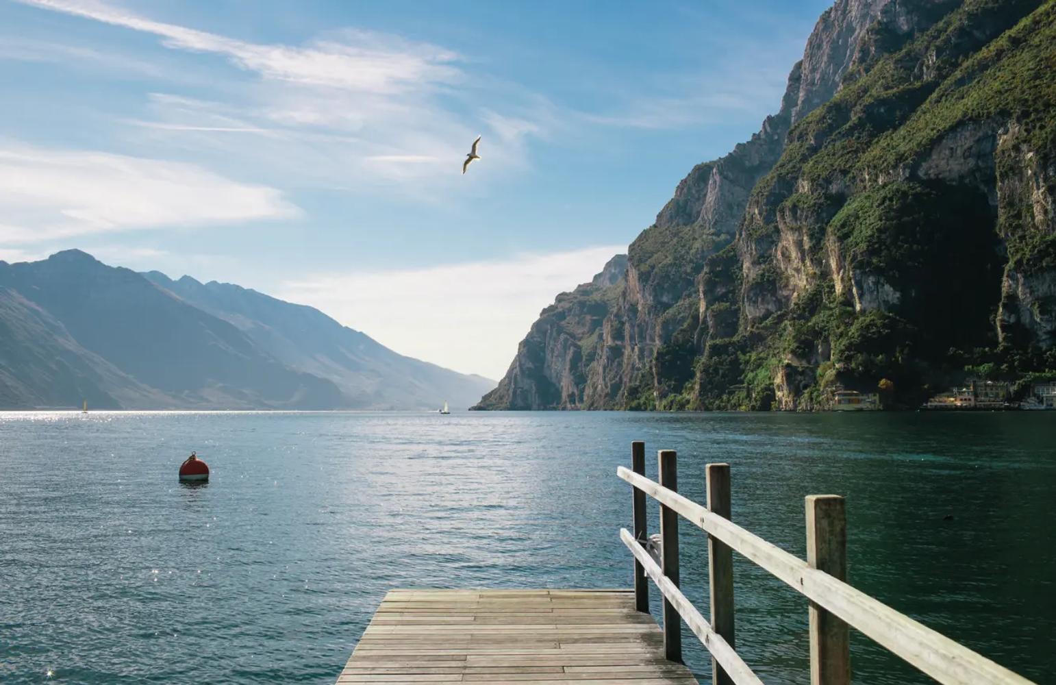 Vista spettacolare sul Lago di Garda