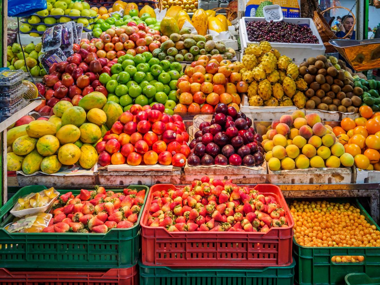 Fruit in the Markets of Lake Maggiore