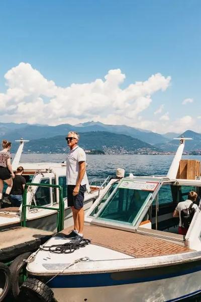 Das Team von Touristic Partner wartet auf die Einschiffung der Touristen