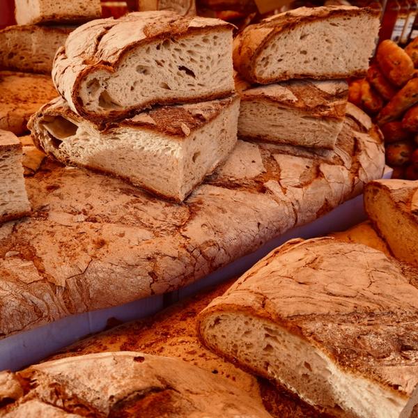Sicilian Bread for Sale at Cannobio Market