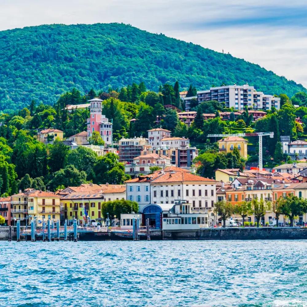 Glimpse of Lake Maggiore